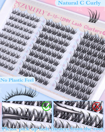 Caja protectora Zanlufly para almacenamiento seguro de pestañas