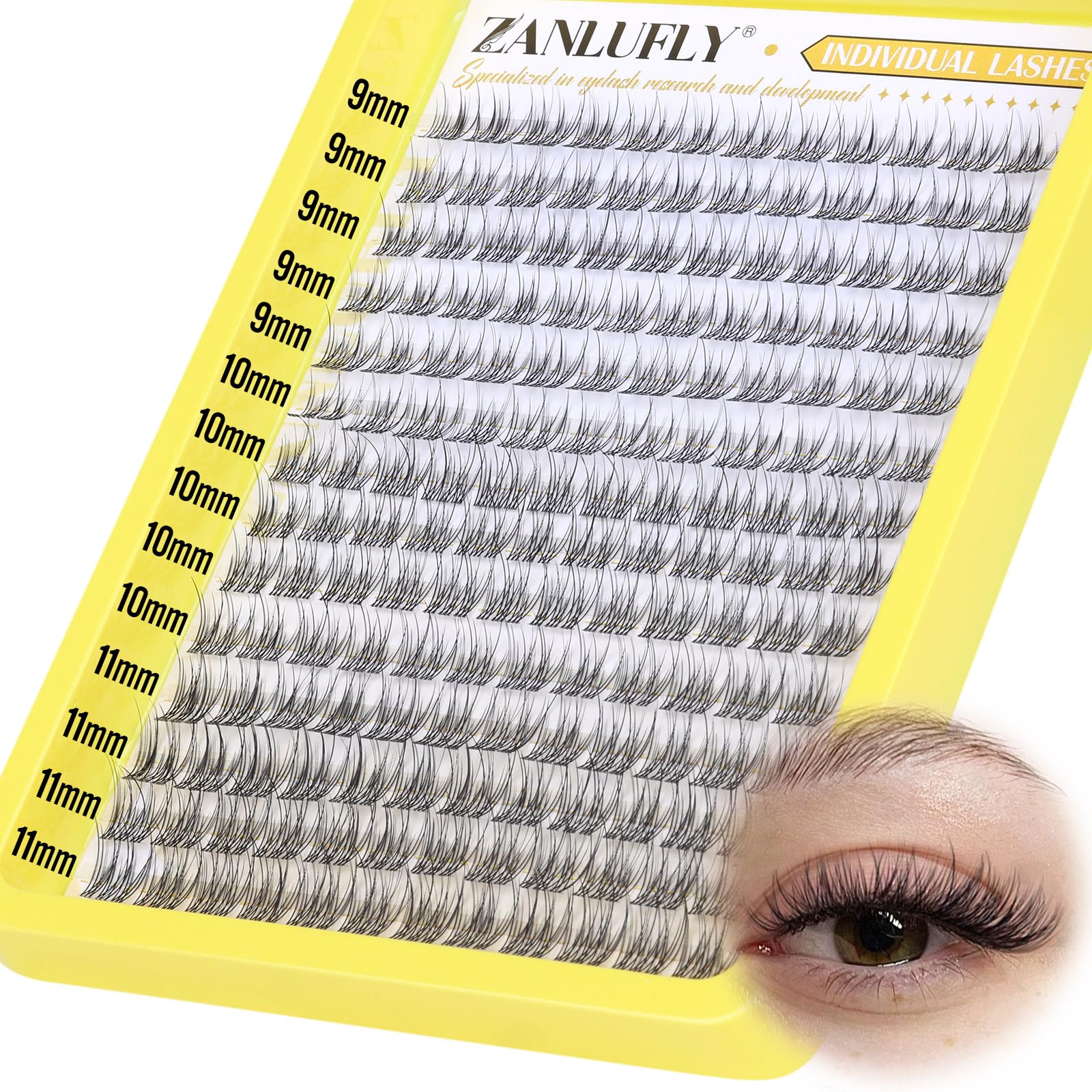 Conjunto Zanlufly cluster de 140 piezas para múltiples looks.