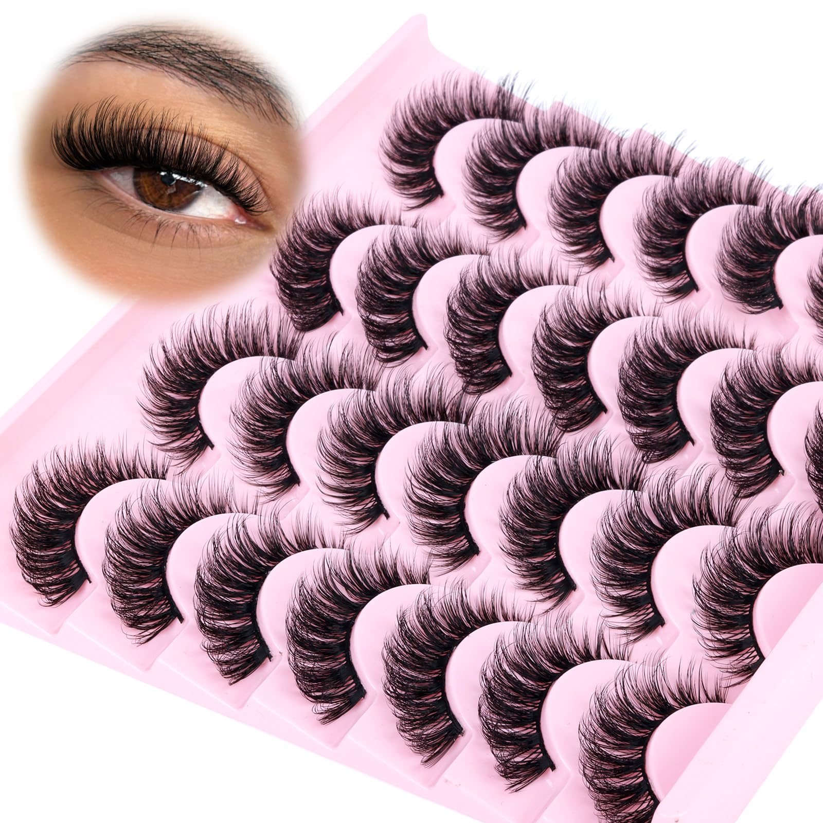 zanlufly 14 pares reutilizables para looks duraderos.