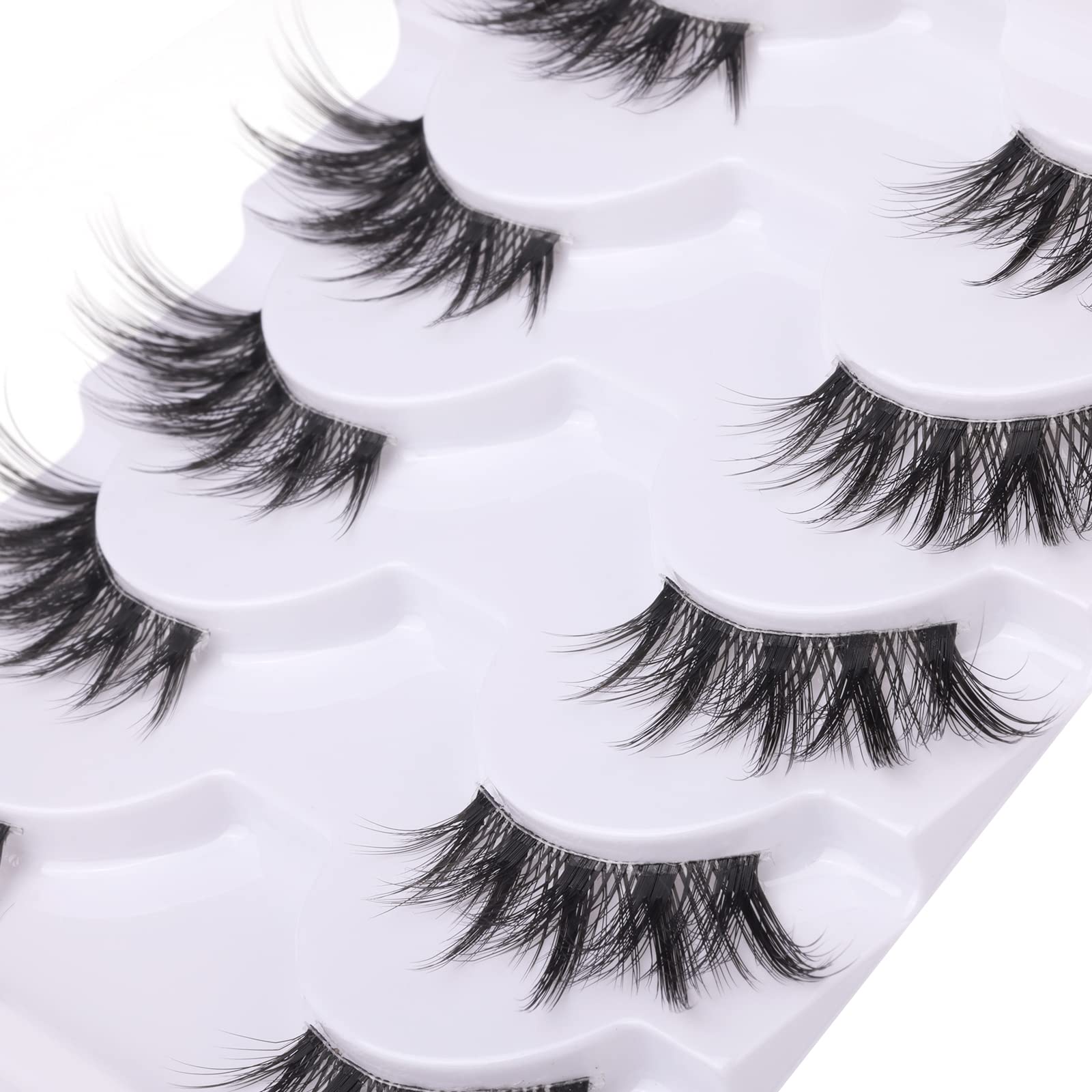 Pestañas reutilizables para ahorrar en maquillaje diario.