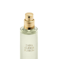 Zara Amber Fusion: atomizador práctico para retoques en cualquier momento.