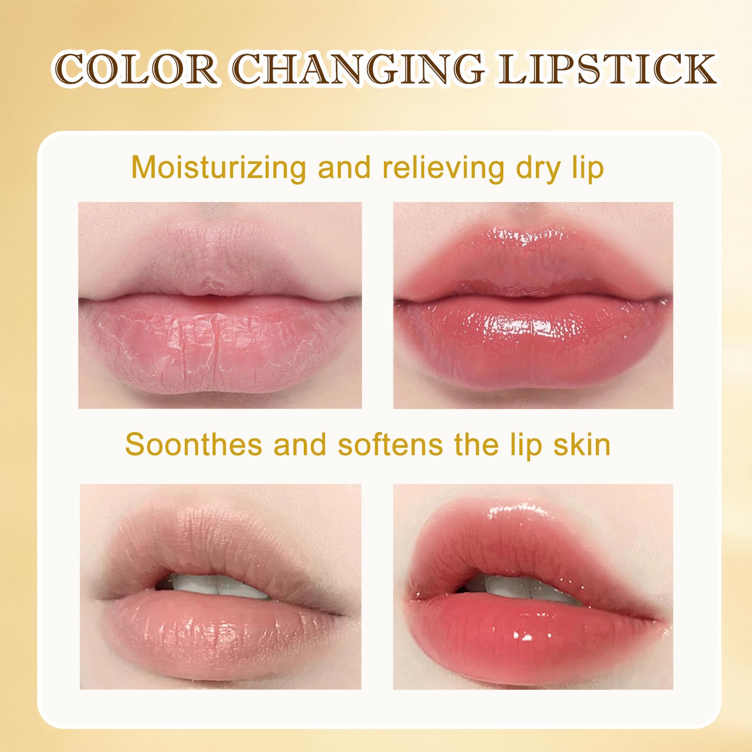 ZARICS barra labial cristalina: textura ligera y brillo natural