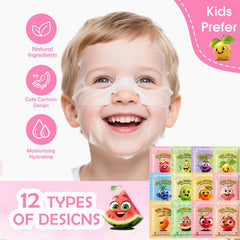 ZARICS mascarilla de mango para niños, hidratación suave