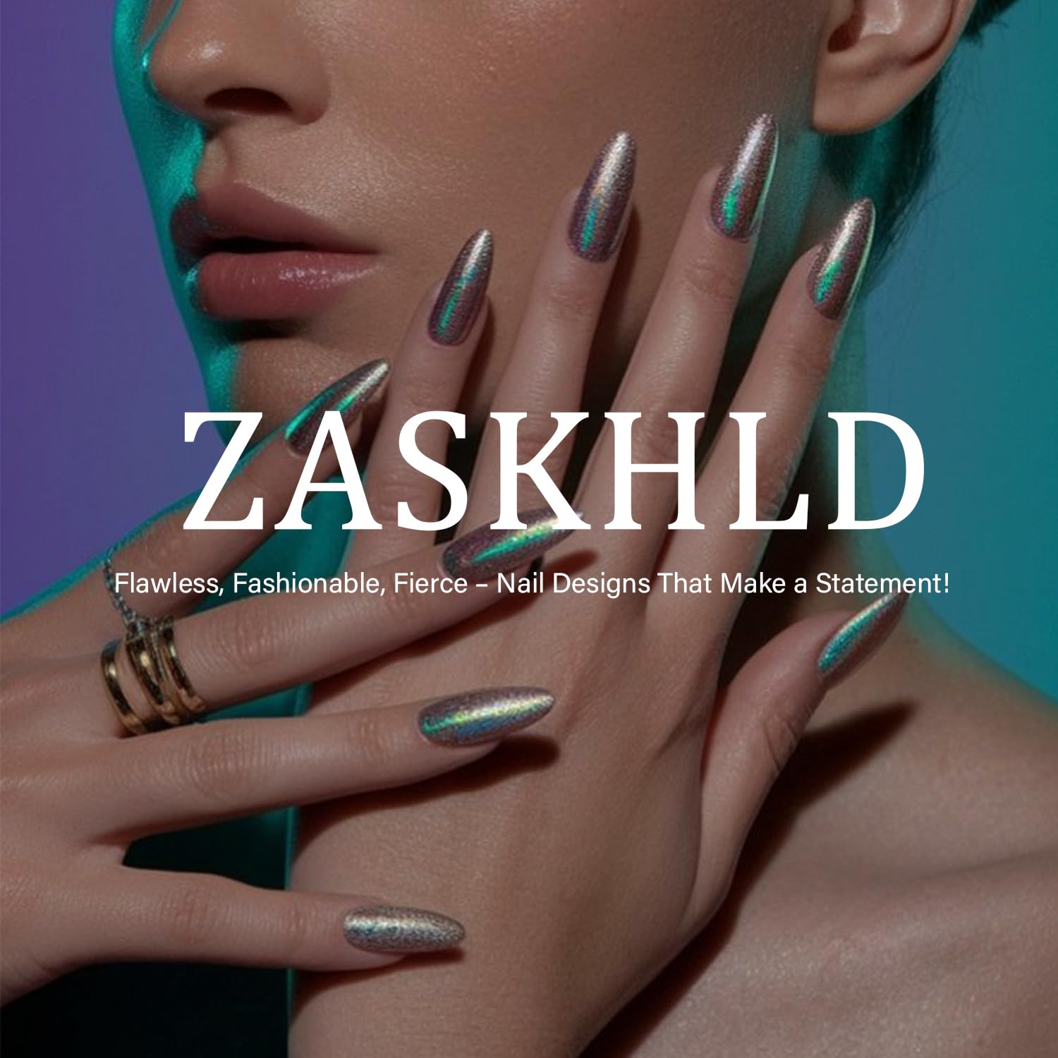 Look glamuroso rápido con ZASKHLD para salir