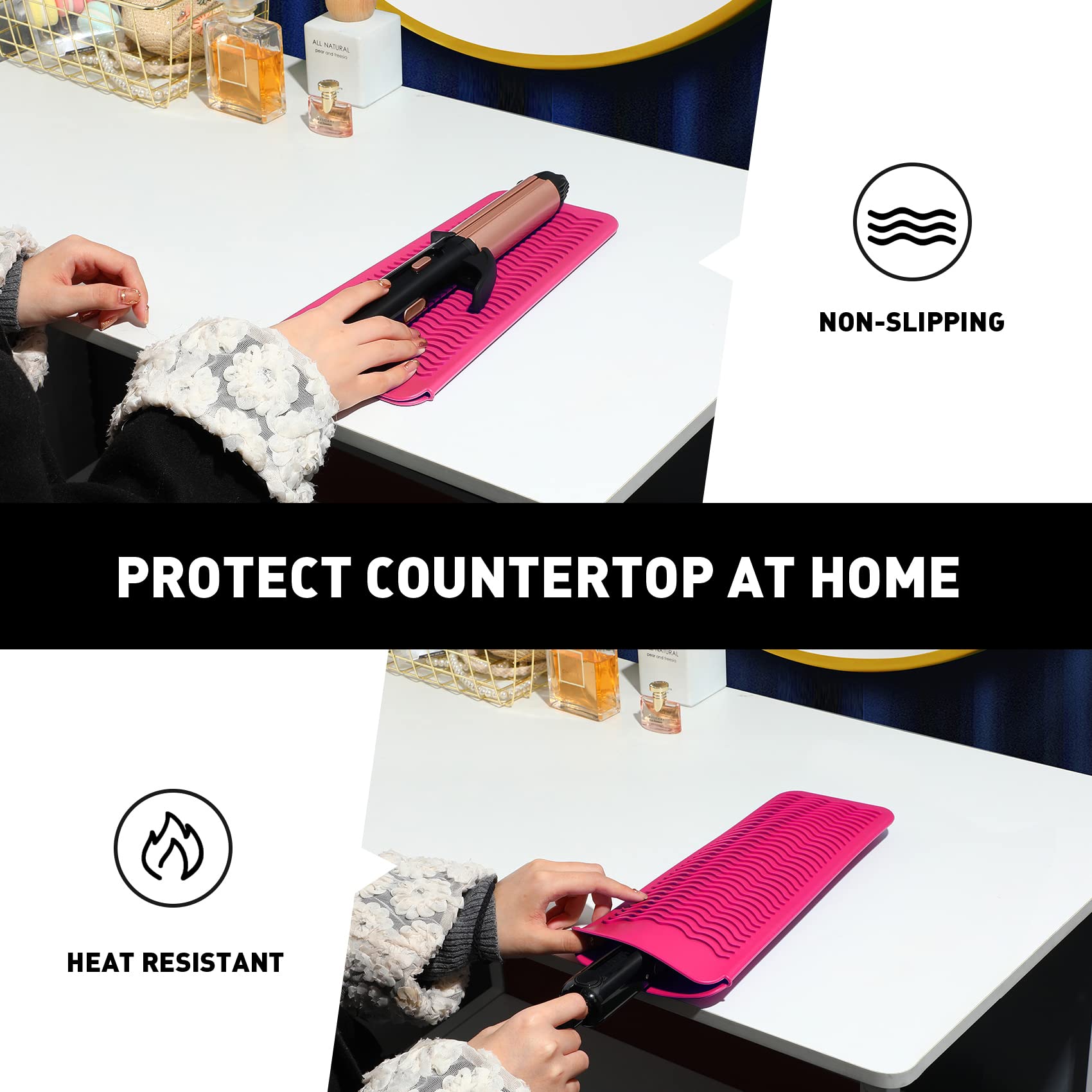 ZAXOP diseño compacto para viaje con esterilla de silicona.