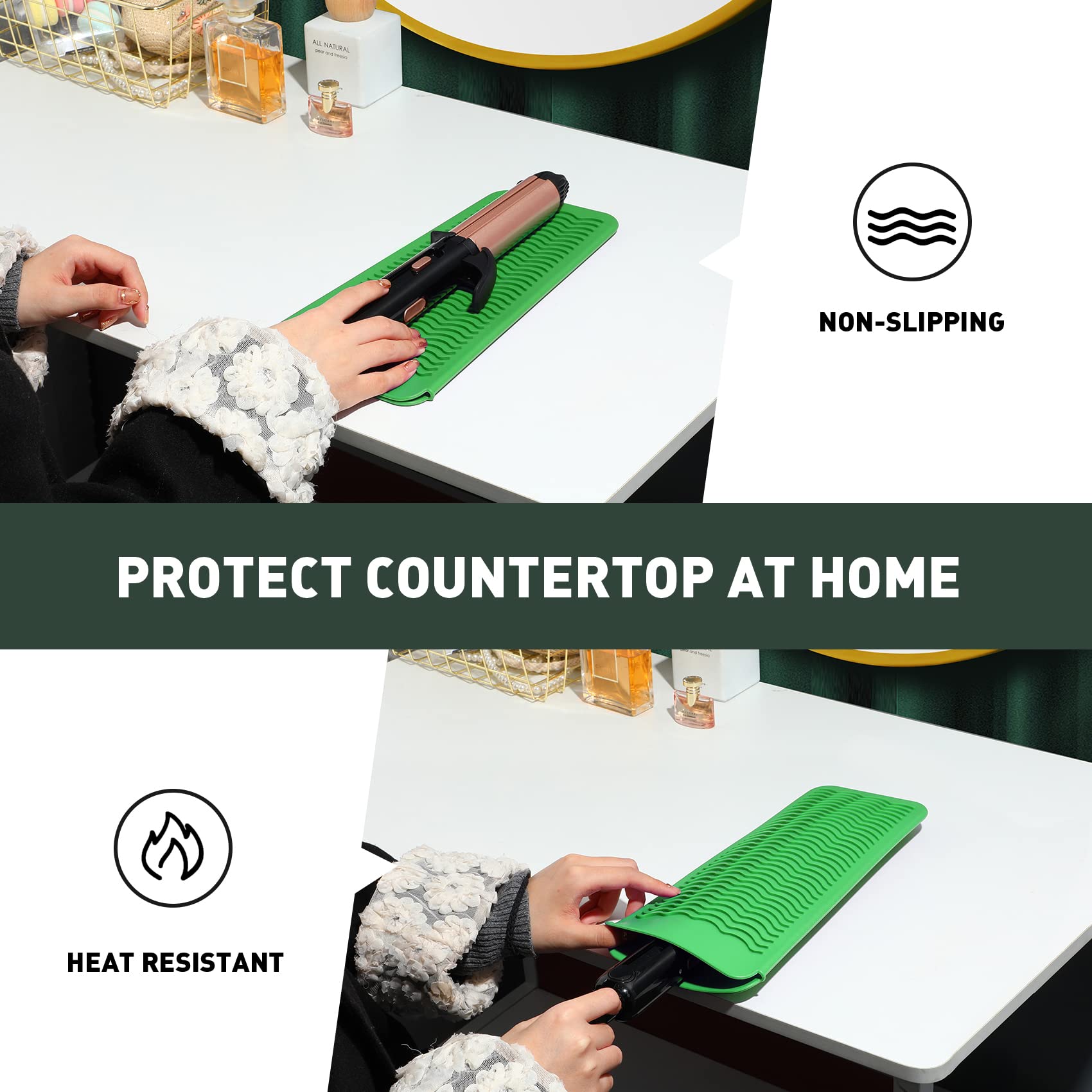 ZAXOP diseño compacto y portátil verde, ideal para viajar con herramientas.