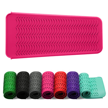 ZAXOP esterilla de silicona resistente para plancha, protección térmica y orden en el escritorio.