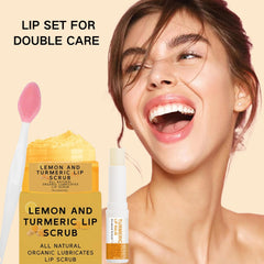 zbmcyhcxh crema labial de curcuma limon para hidratación duradera.