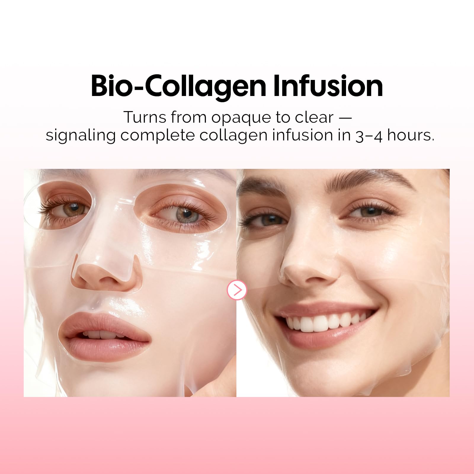 ZealSea Bio Colágeno Envuelta Hidrogel: aplicación suave en rostro para hidratación profunda