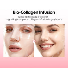 ZealSea Bio Colágeno Envuelta Hidrogel: aplicación suave en rostro para hidratación profunda