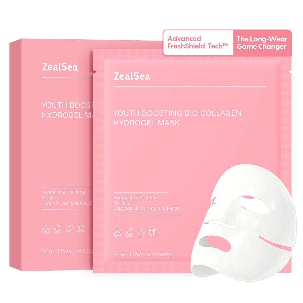 ZealSea Bio Colágeno Envuelta Hidrogel: empaque ideal para iniciar una rutina facial hidratante