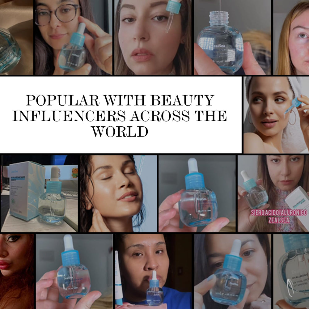 ZealSea serum hialuronico para piel sensible, fórmula suave