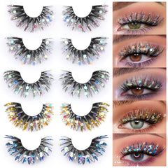 Pestañas Zegaine brillo ojo de gato para look festivo y llamativo