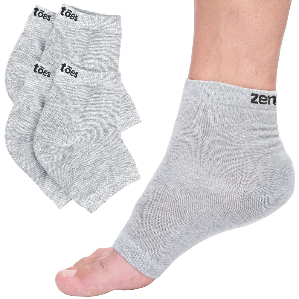 ZenToes talones agrietados, hidratación nocturna para piel suave