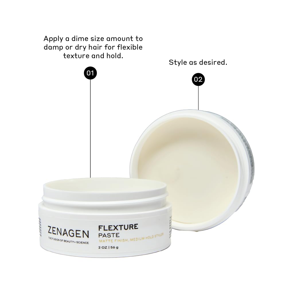 Zenagen Flexture Paste en botella de 2 oz es fácil de transportar.