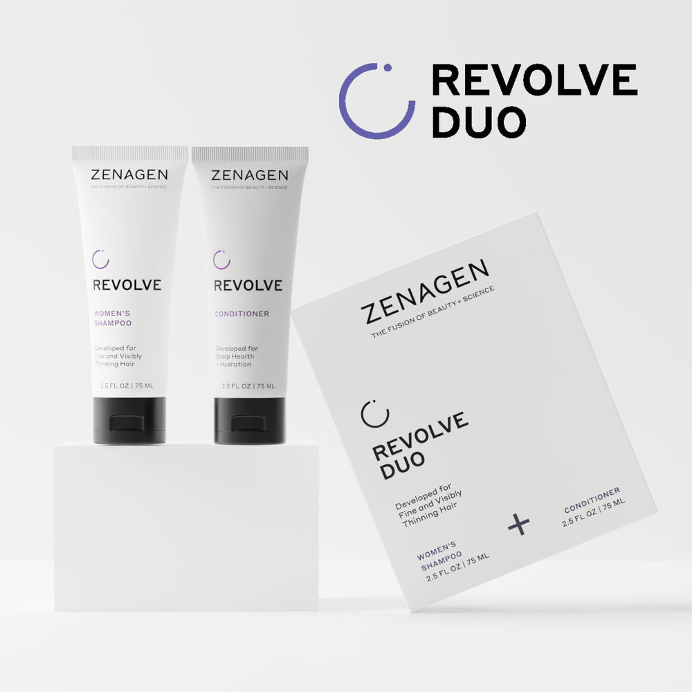 Zenagen Revolve acondicionador unisex, acondicionamiento ligero para cabello fino