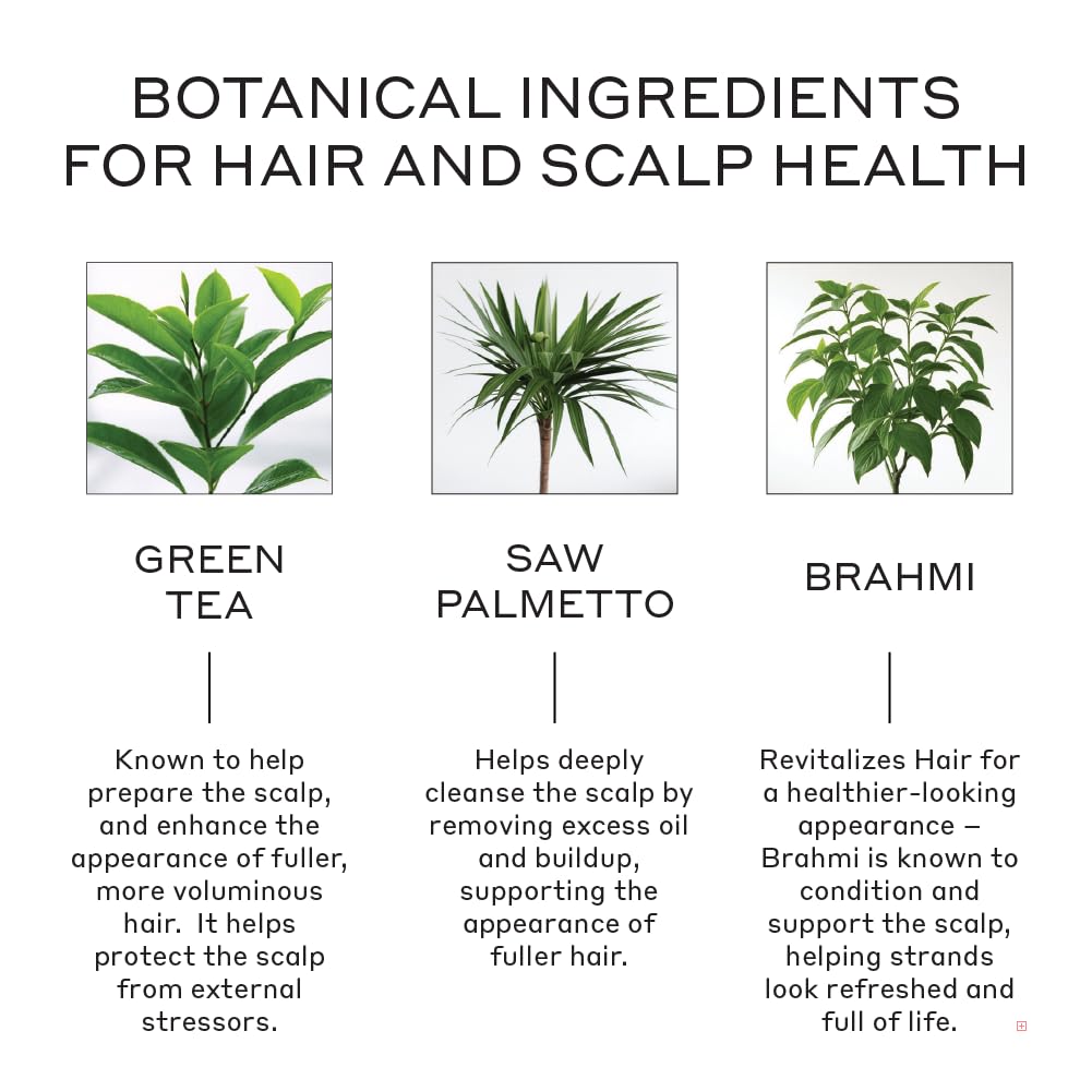 Aplicación en el cabello con Zenagen Revolve para mayor grosor percibido.