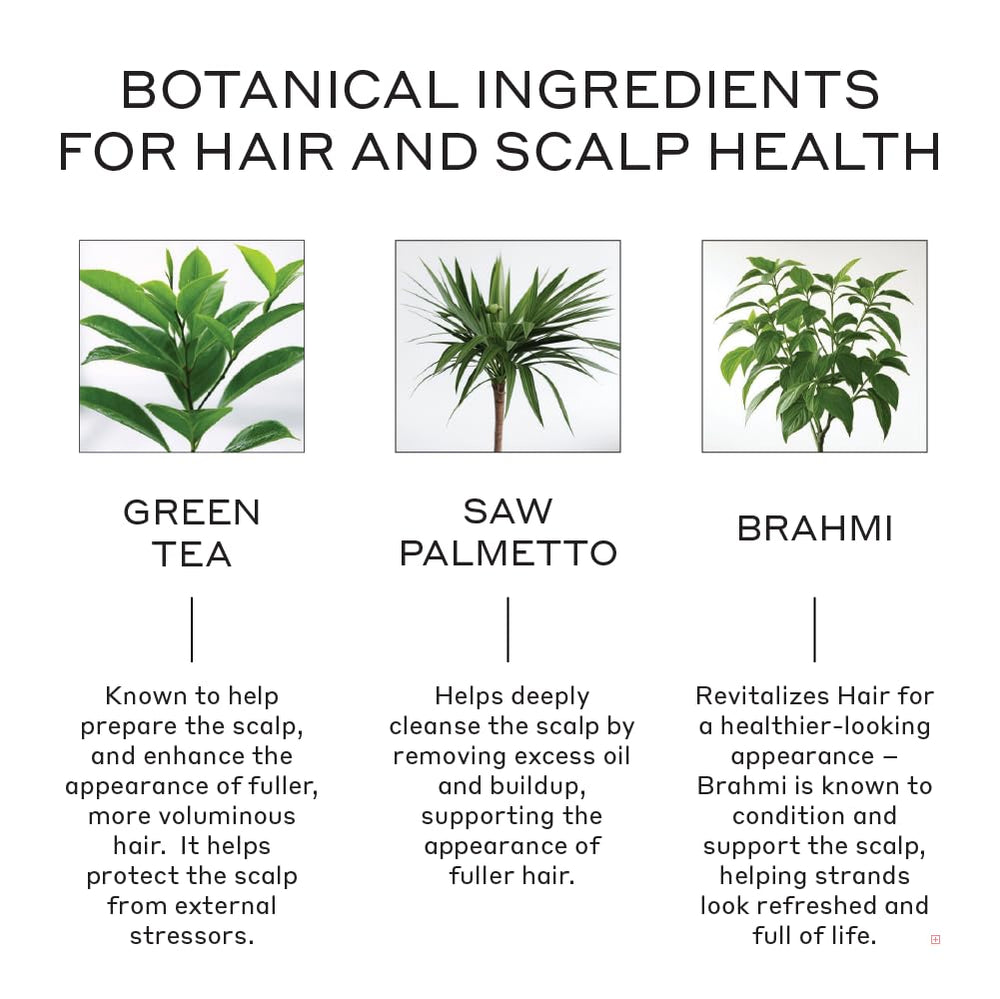 Aplicación en el cabello con Zenagen Revolve para mayor grosor percibido.