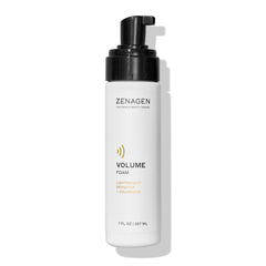 Zenagen Volume Foam, flacon: booster de volume pour cheveux fins et épais sans lourdeur.