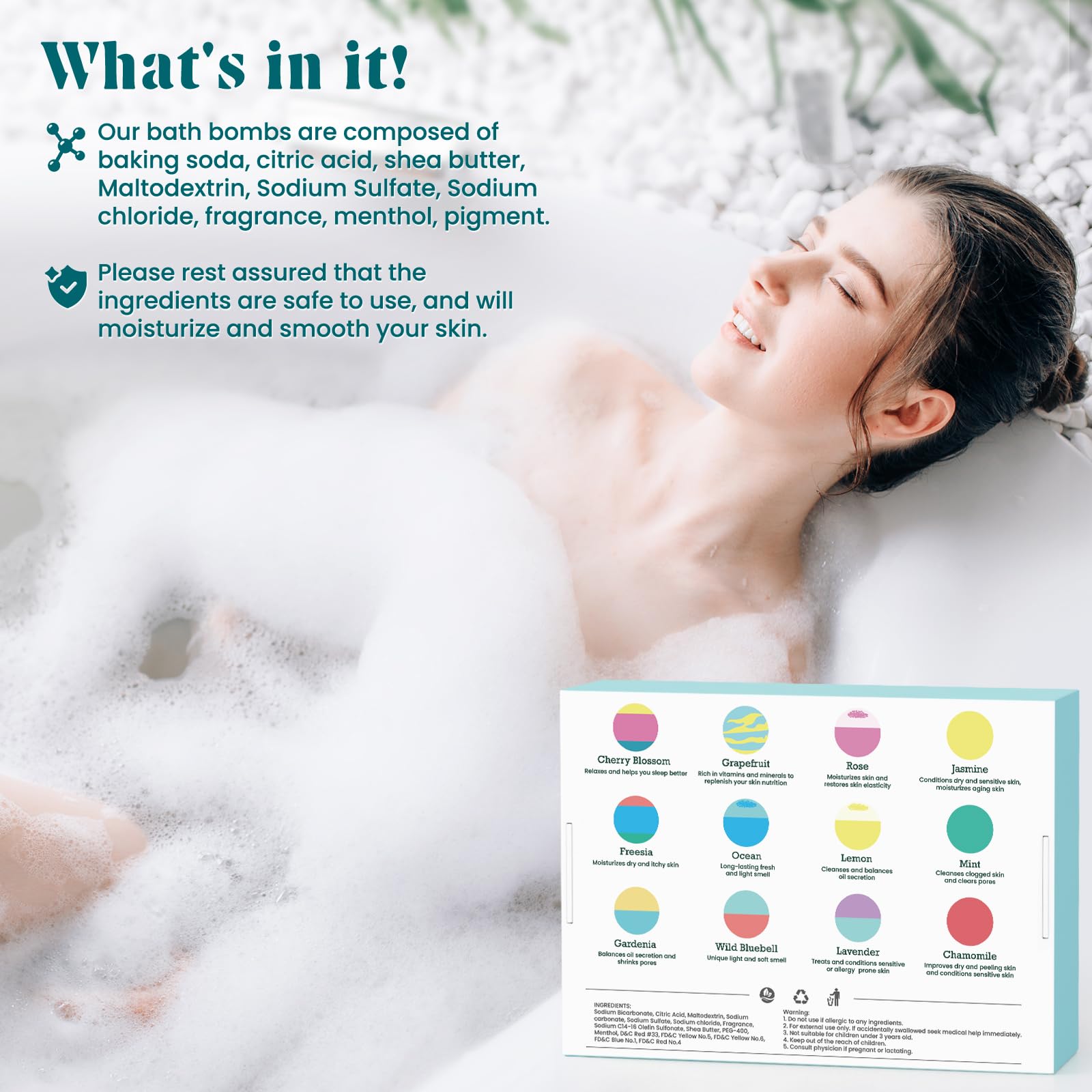 ZenBombs menta bomba de baño ofrece sensación fresca en el baño.