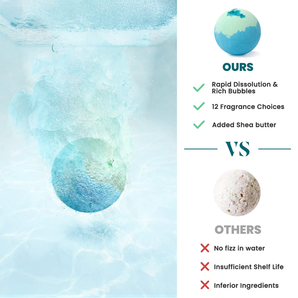 ZenBombs bomba de baño colorida que se disuelve sin dejar manchas.