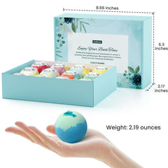 ZenBombs caja-regalo de bombas de baño, ideal para sorprender.