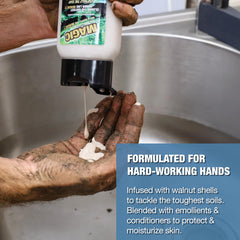 Zenex Magic Hand Soap elimina grasa y aceite con exfoliante