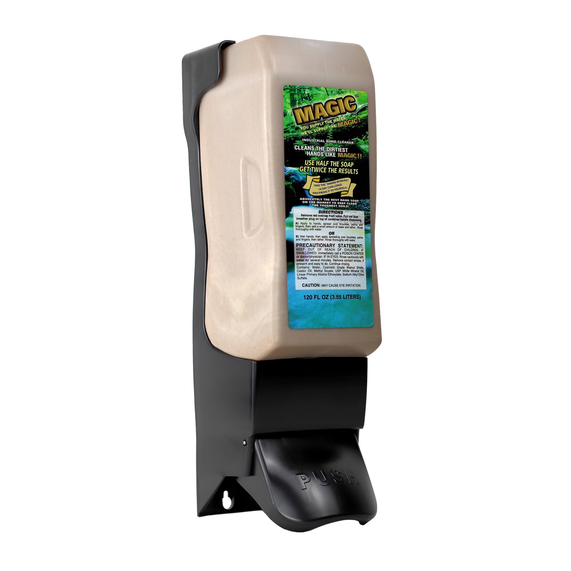 Zenex Magic Hand Soap deja acabado sin residuo graso al enjuagar
