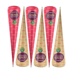Aplicación con cono Zenia para coloración uniforme en cabello