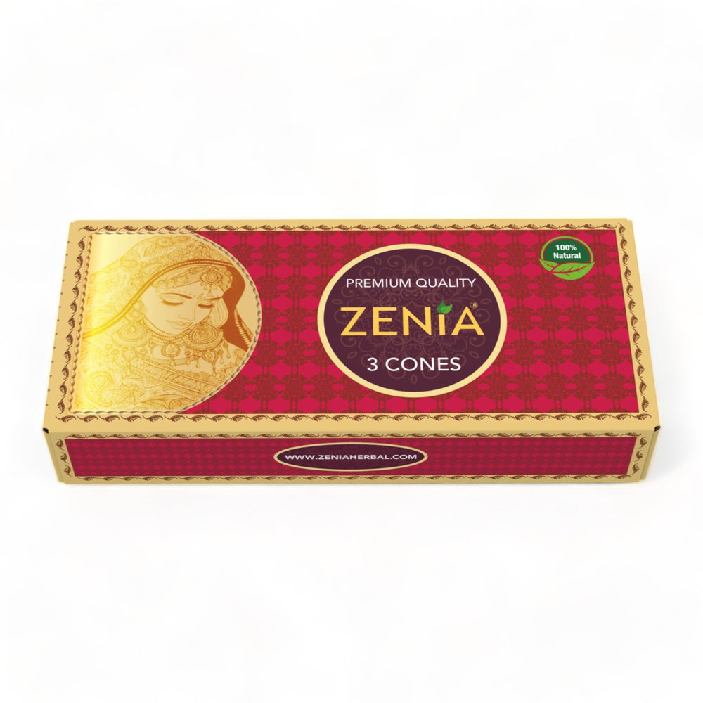 Embalaje y frescura de la Henna Zenia