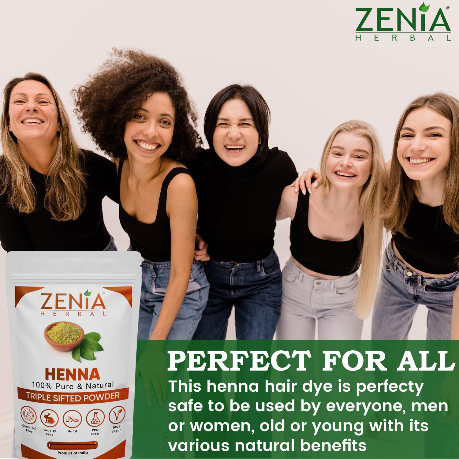 Envase Zenia de 100 g para uso casero