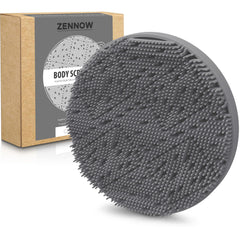 Zennow exfoliante de silicona con cerdas en bucle para exfoliar suave y eficaz