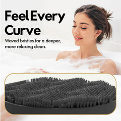 Zennow exfoliante de silicona con diseño bucle fino para espuma uniforme.