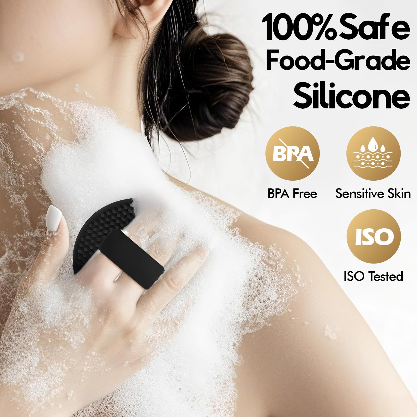 Zennow exfoliante ofrece masaje suave durante la ducha para piel revitalizada.