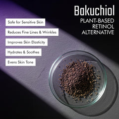 ZENO ingredientes bakuchiol cafeína niacinamida té verde, fórmula nutritiva.
