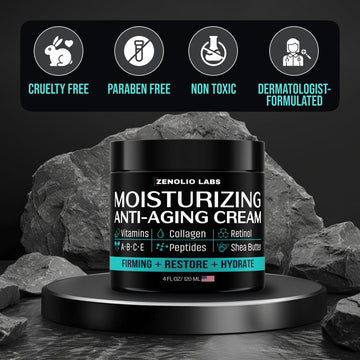 Zenolio Labs vitaminas E y A brindan nutrición nocturna a la piel.