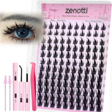 Zenotti Manga Lash Clusters Kit facilita una aplicación rápida y suave