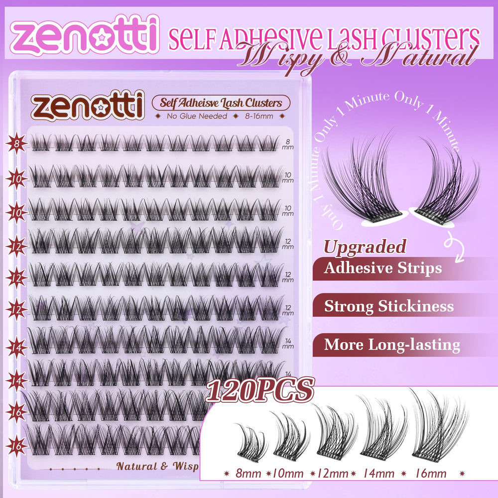el pack zenotti ofrece 120 unidades para uso diario y glam inmediato.