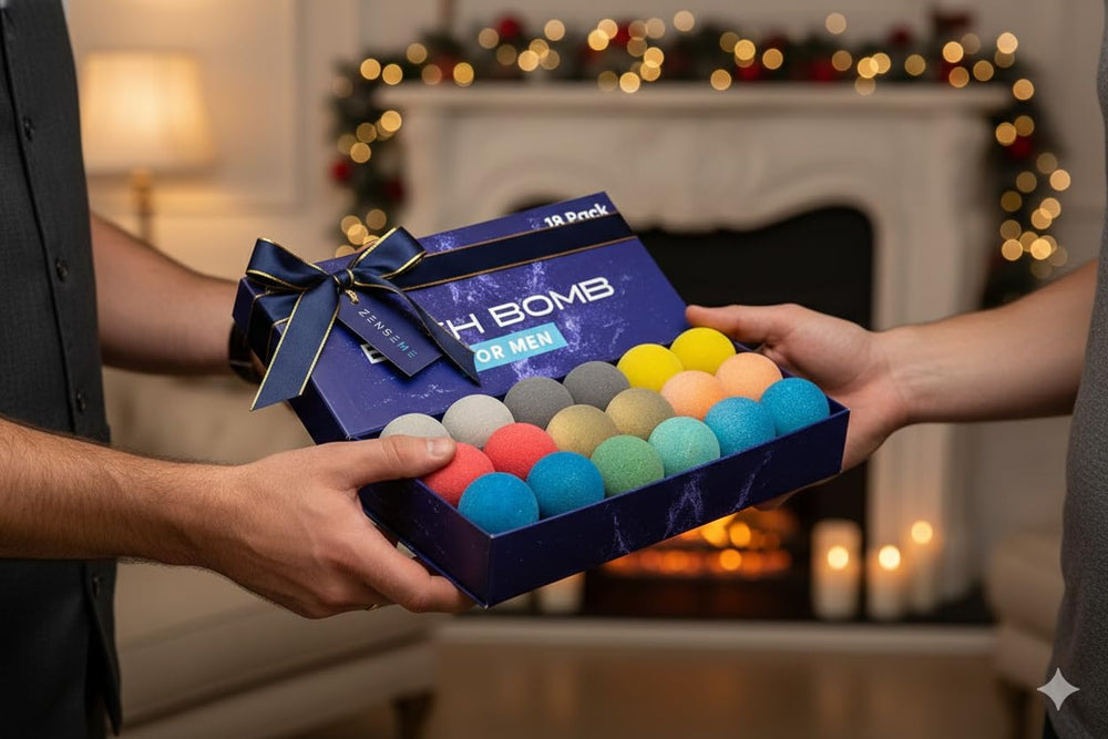 ZenseMe bombas de baño para hombre con relajacion muscular: alivio suave.