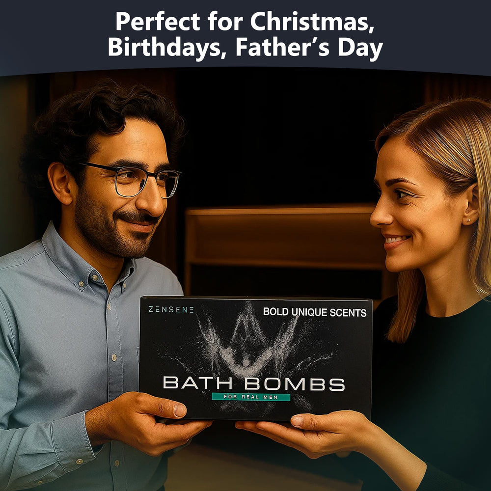 Bombas ZenseMe de sándalo, aroma cálido para un baño relajante