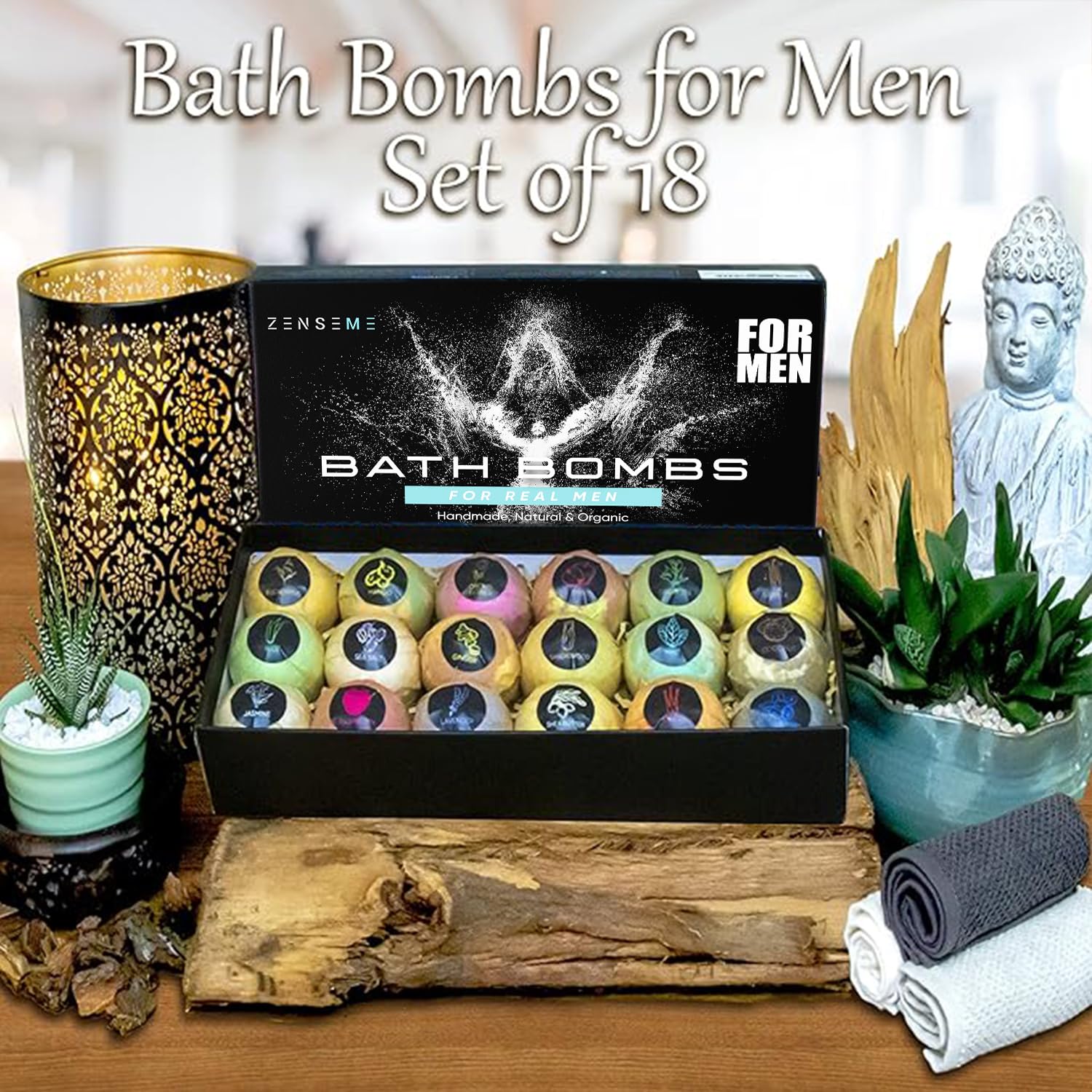 Notes aromatiques ZenseMe huiles essentielles pour ambiance spa.