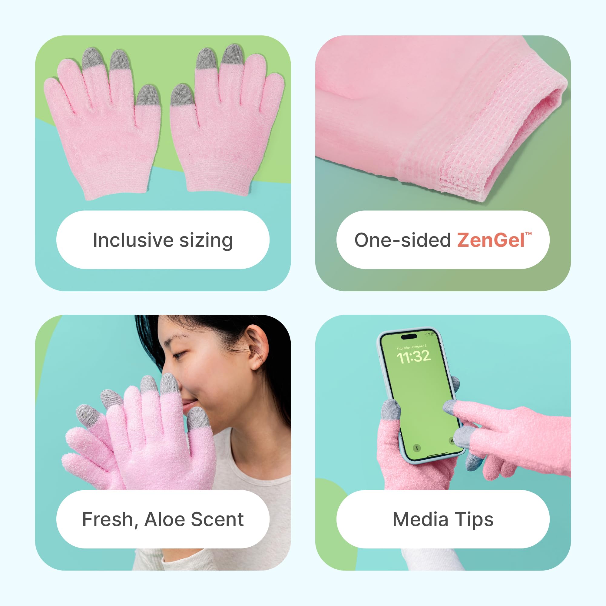 ZenToes gel con aceite de oliva para hidratar piel áspera.