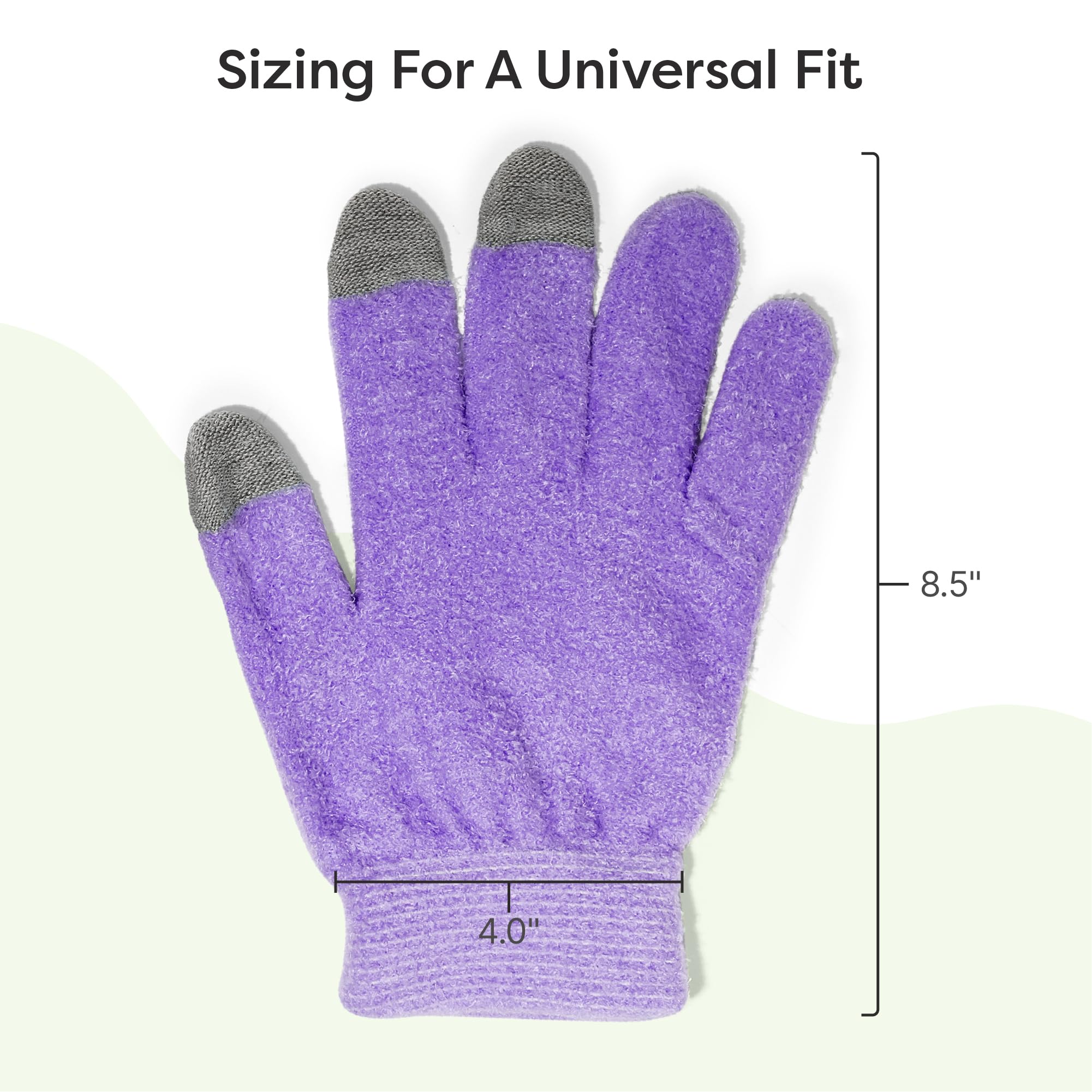 ZenToes guantes nocturnos para piel irritada y reseca