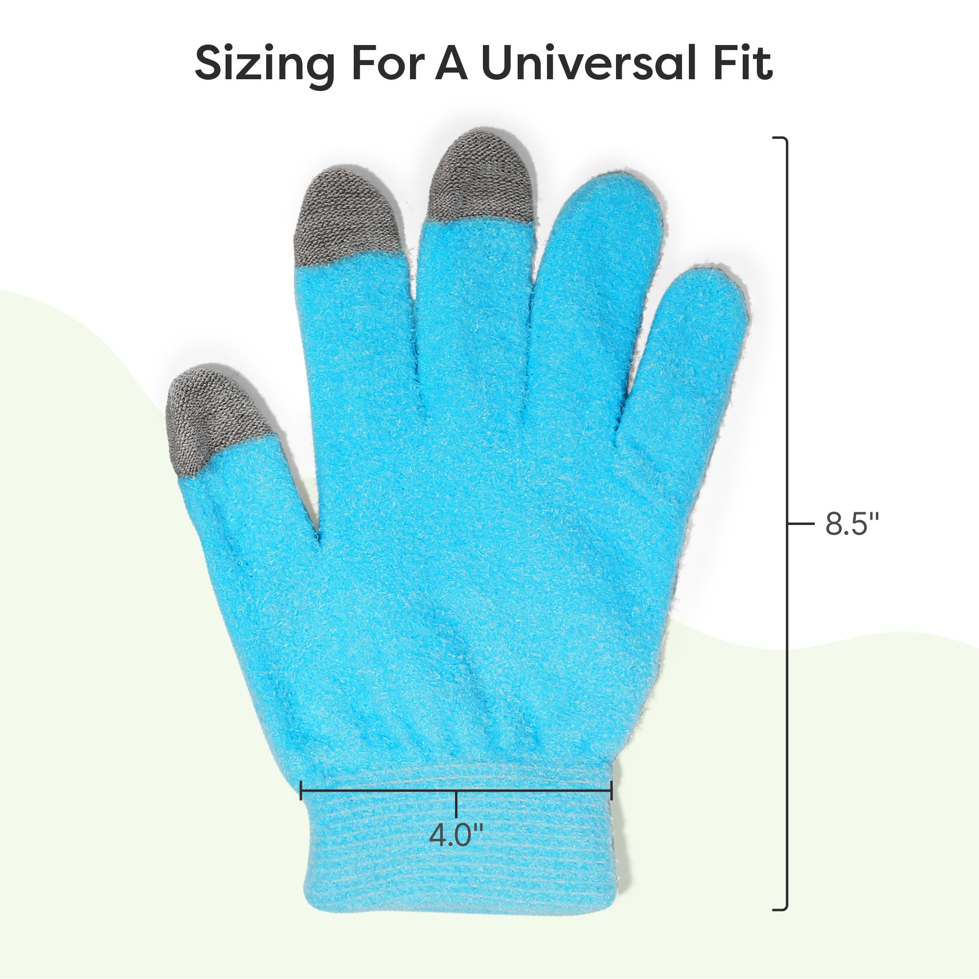 ZenToes guantes lavables a mano para conservar beneficios.