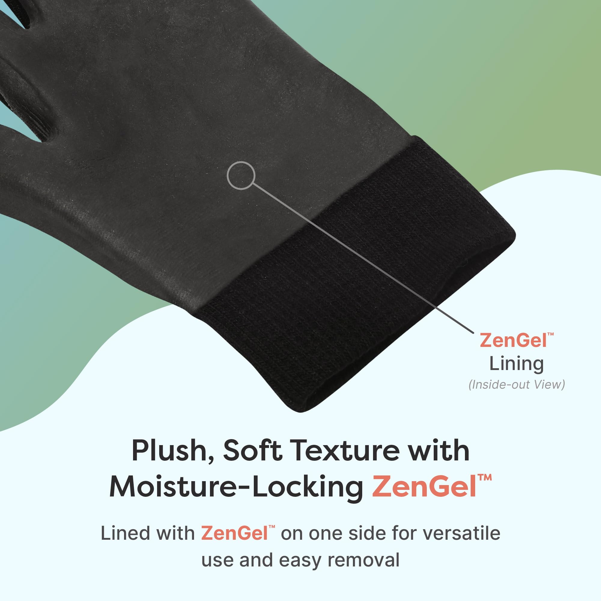 ZenToes guantes sin látex para mayor comodidad y seguridad