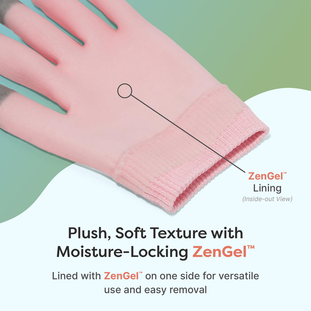 ZenToes guantes nocturnos sin látex para piel sensible