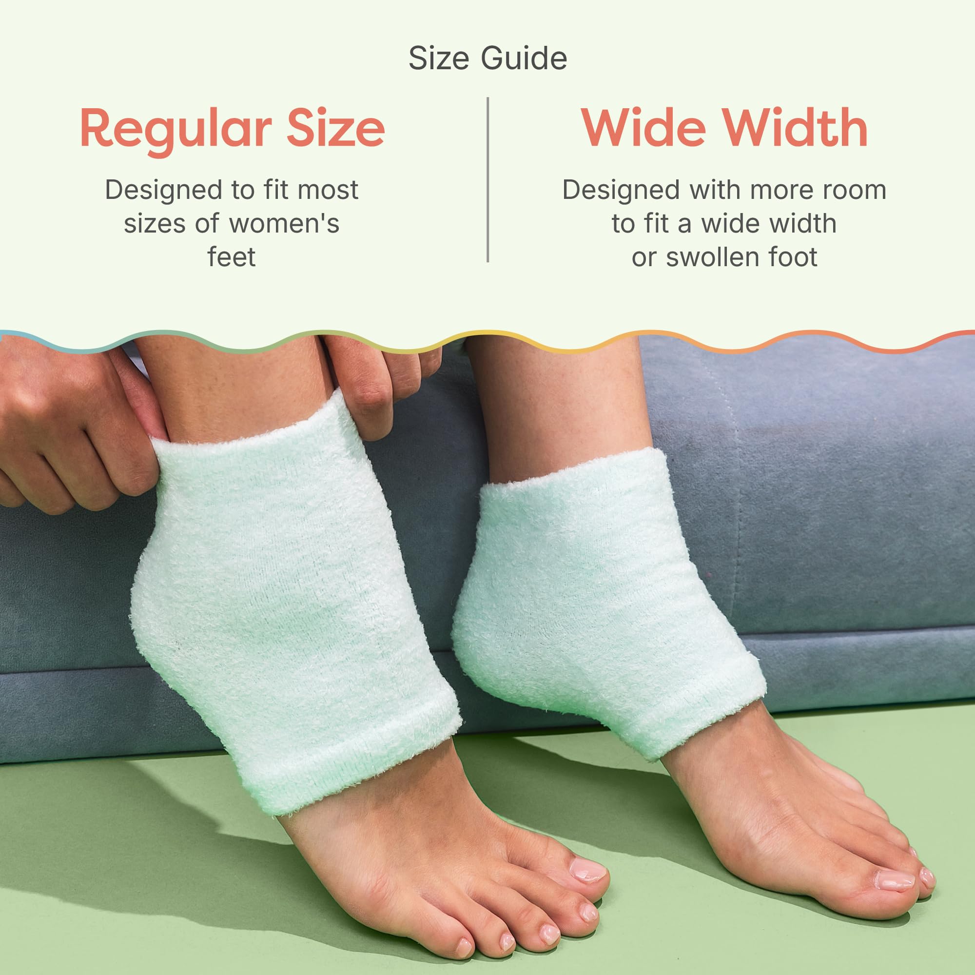 ZenToes lavable y secado al aire para reutilización continua.