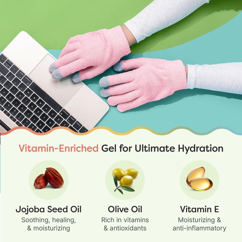 ZenToes hidratación con vitamina E para manos suaves al despertar.