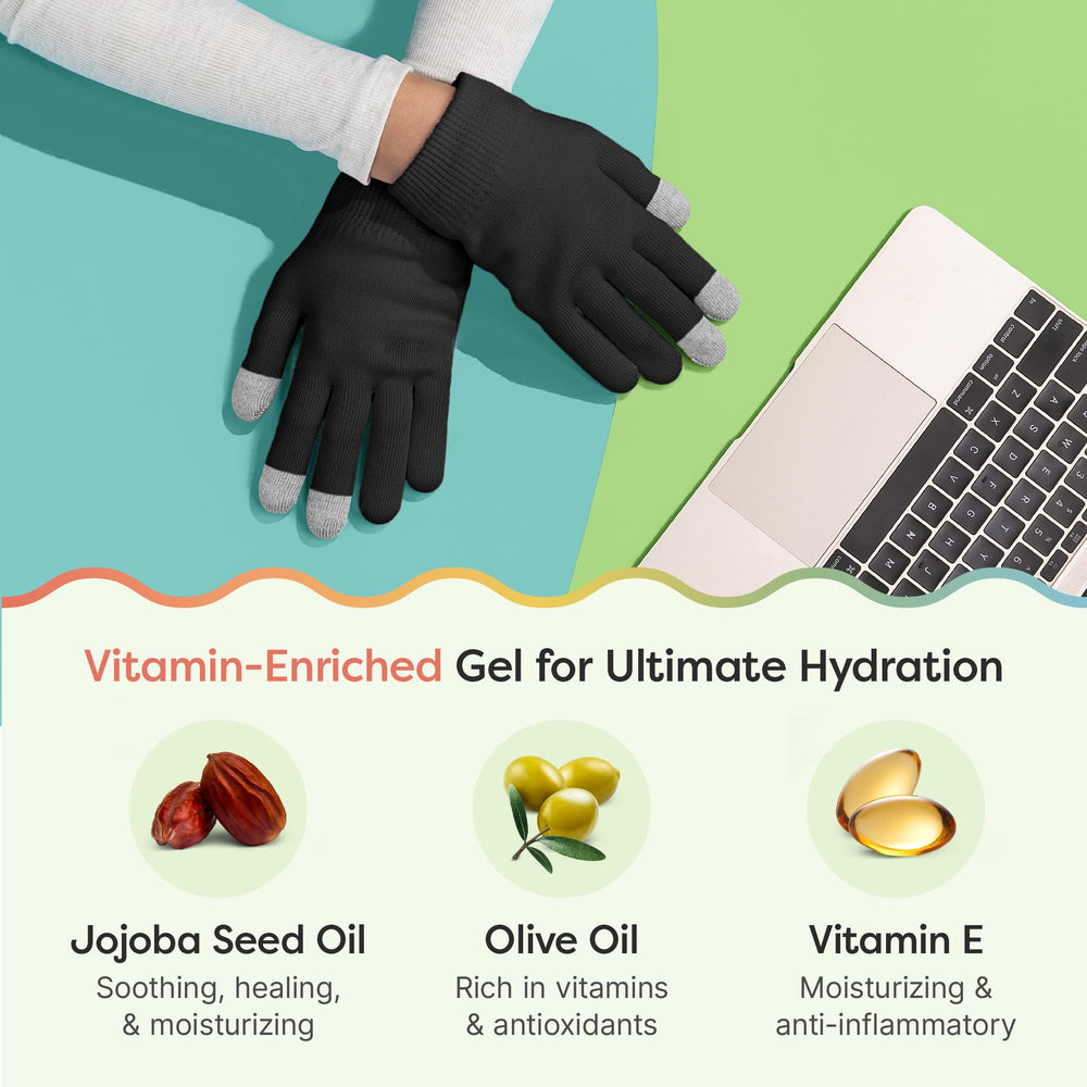 ZenToes vitamina E ayuda a mantener la barrera cutánea durante la noche.