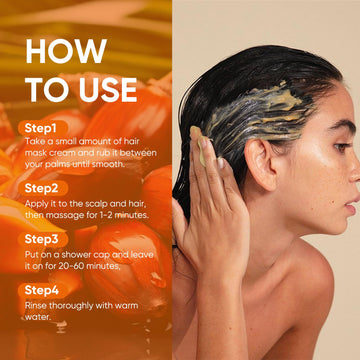 ZENTRIXA Batana Oil, nutrición para cabello y aspecto sano al tacto.